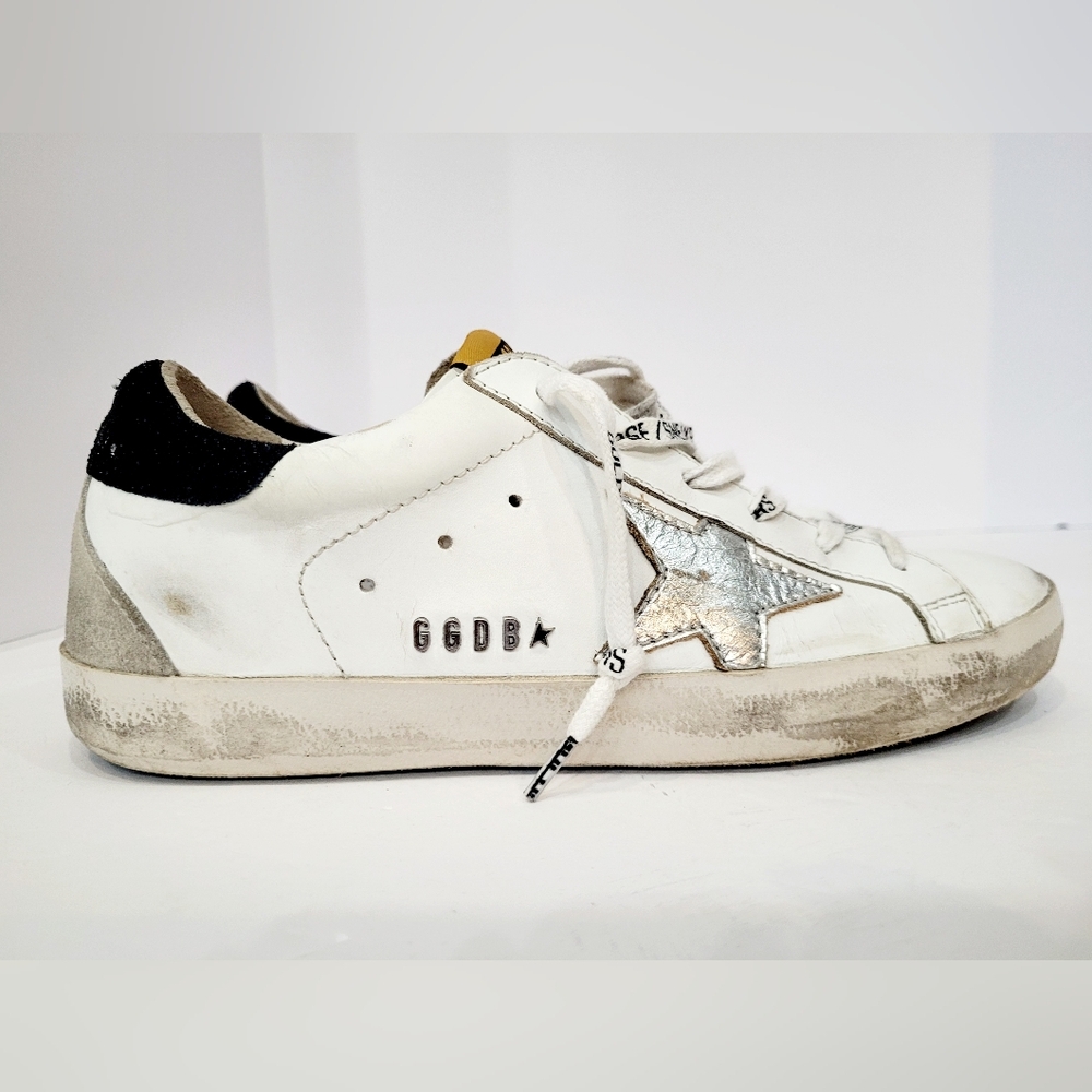GOLDEN GOOSE SNEAKERS Size 38 in Excellent Condition - Picture 2 of 12